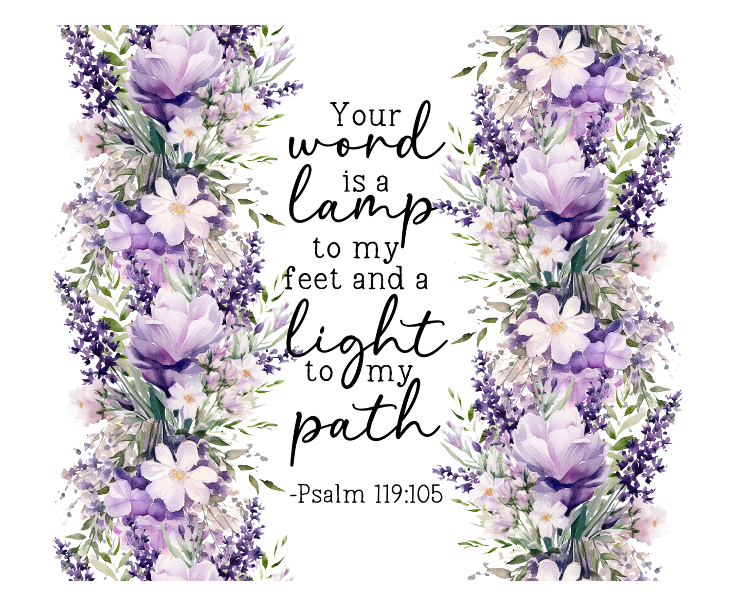 "Your Word is a Lamp" Tumbler