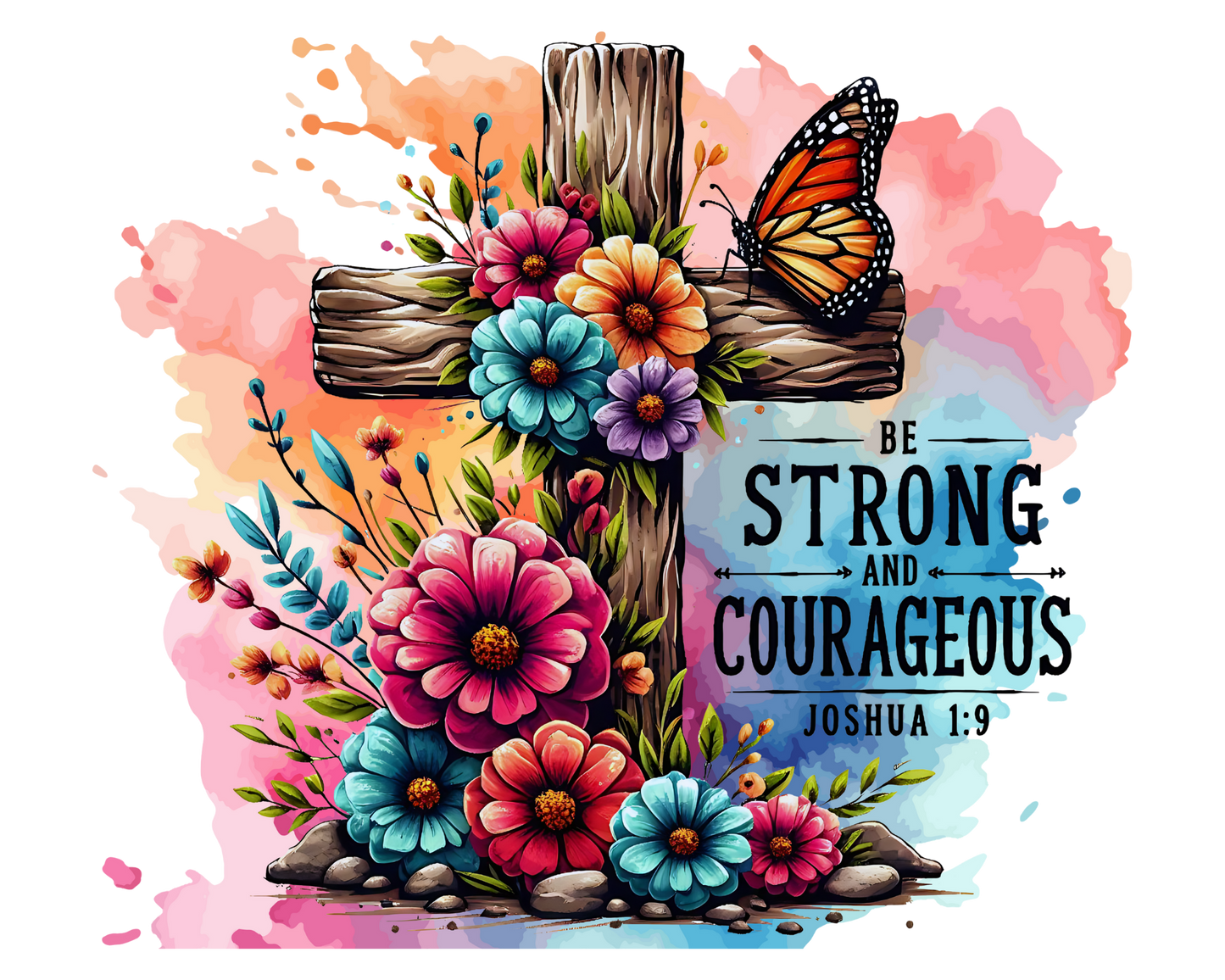 "Be Strong" Tumbler