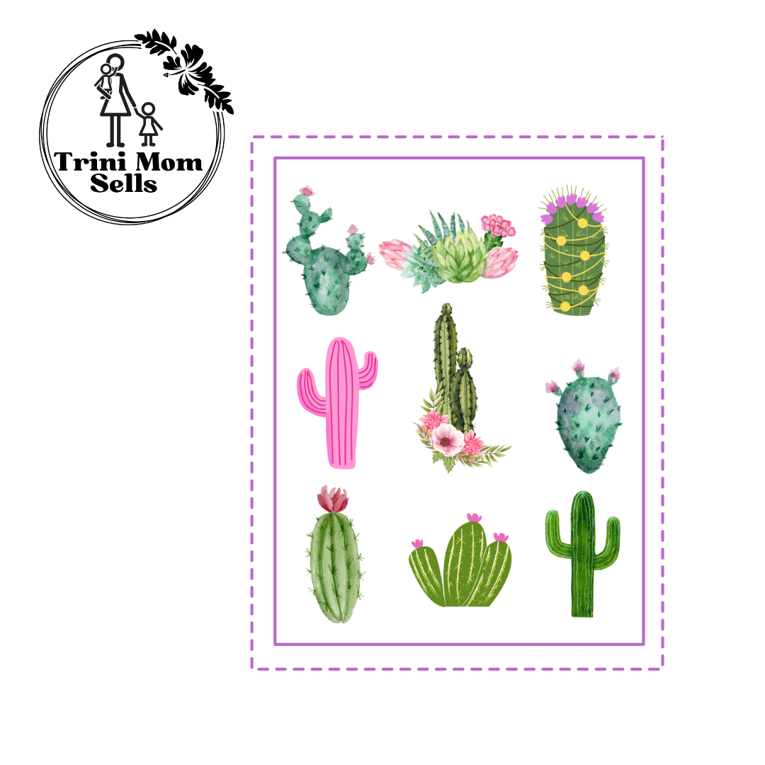 Cactus Canvas Tote