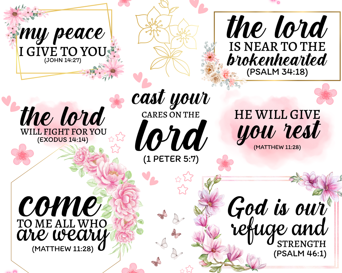 "My Peace I Give To You" Tumbler