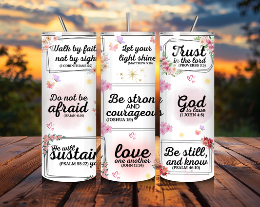 "Walk By Faith" Tumbler