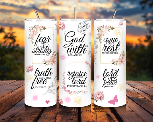 "Fear Not" Tumbler