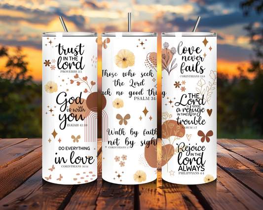 "Trust In the Lord" Tumbler