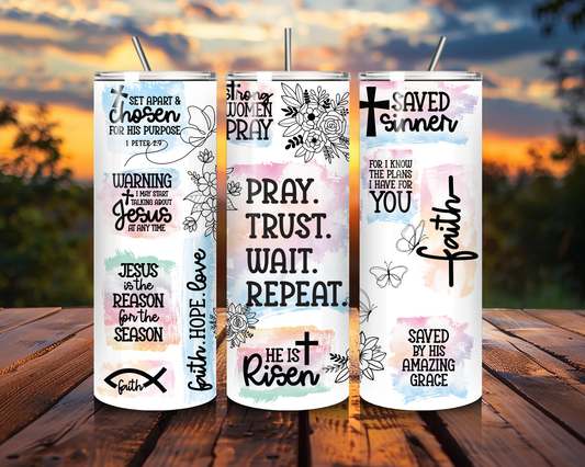 "Set Apart & Chosen" Tumbler