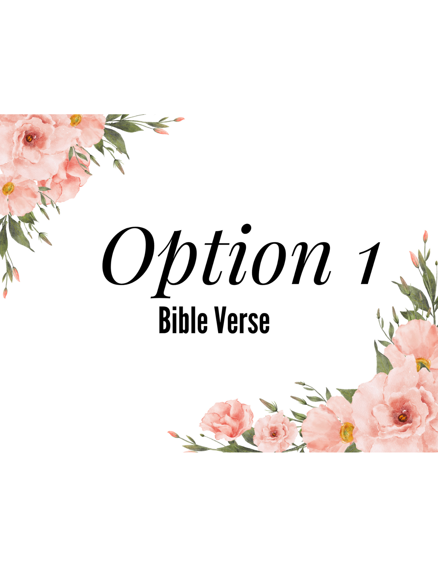 Customizable Canvas Tote - Name and Bible Verse