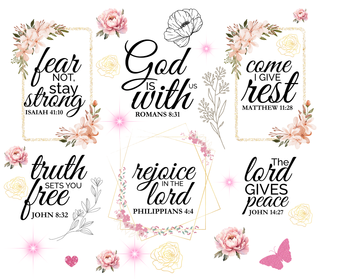 "Fear Not" Tumbler