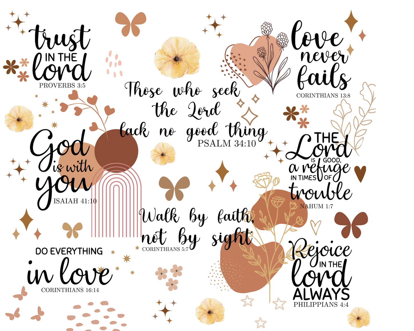 "Trust In the Lord" Tumbler