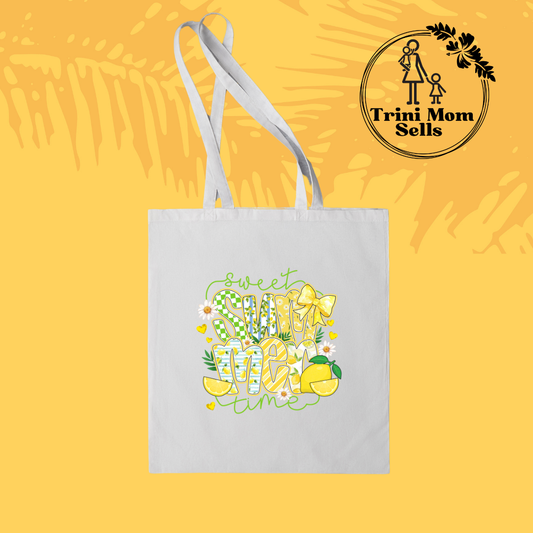 "Sweet Summer" Canvas Tote
