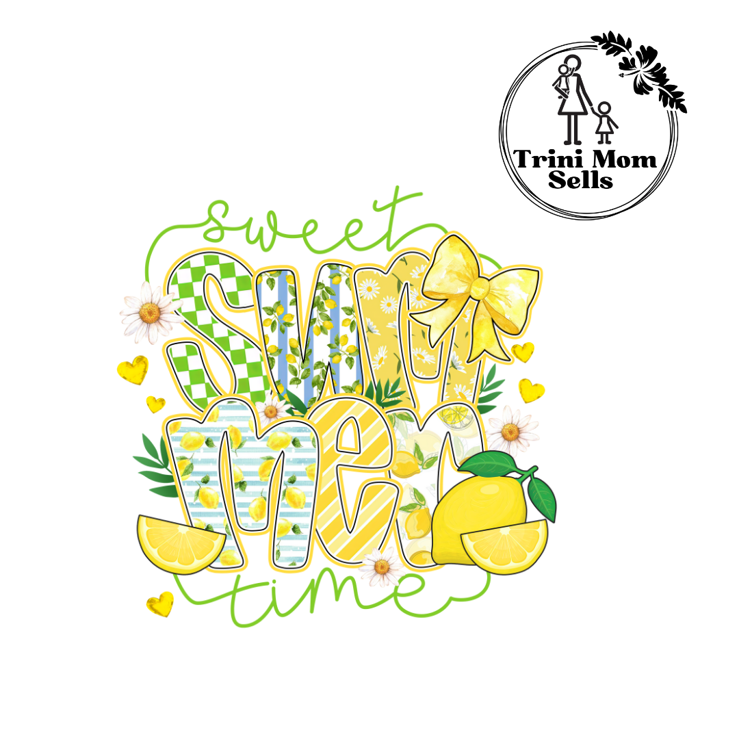 "Sweet Summer" Canvas Tote