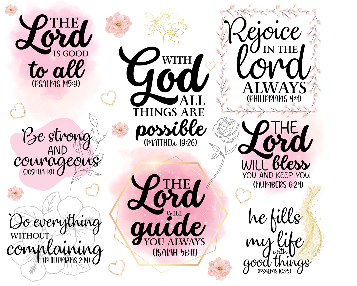 "The Lord Is Good" Tumbler