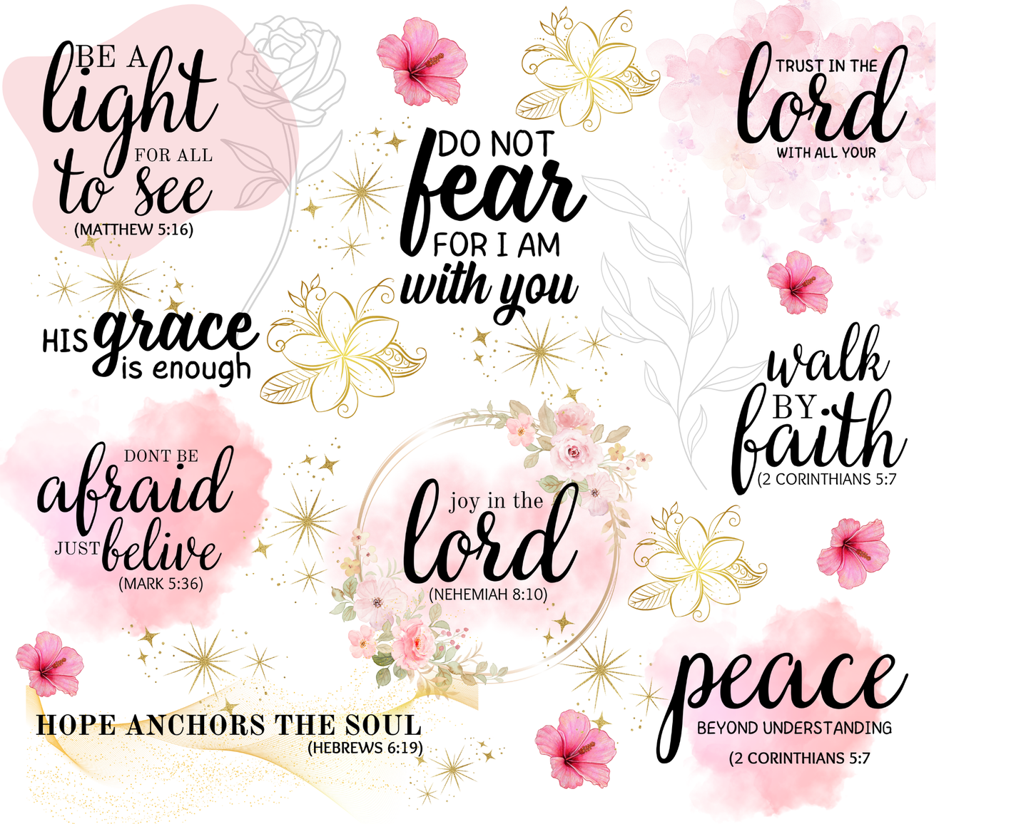 "Be A Light" Tumbler
