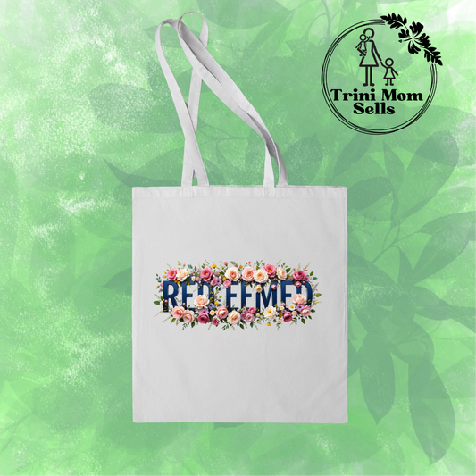 "Redeemed" Canvas Tote