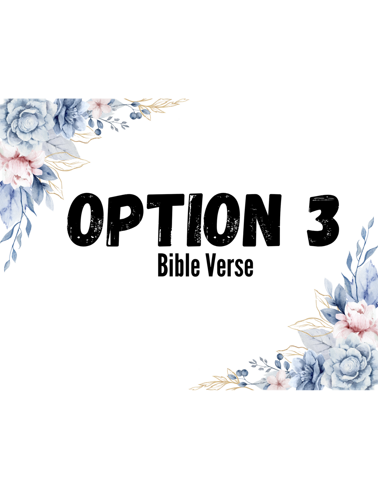 Customizable Canvas Tote - Name and Bible Verse