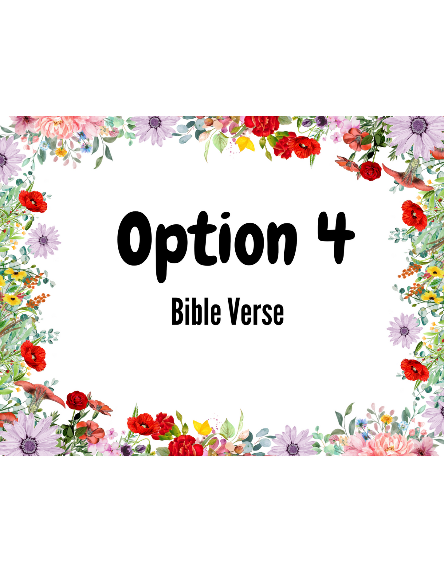 Customizable Canvas Tote - Name and Bible Verse